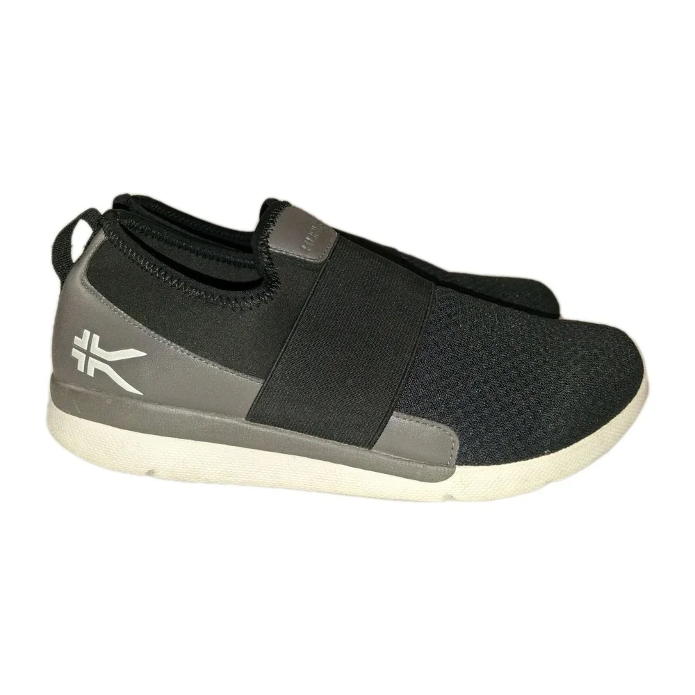 KURU Ellie Womens Size 10 Slip On Comfort Walking Shoes Sneakers Black